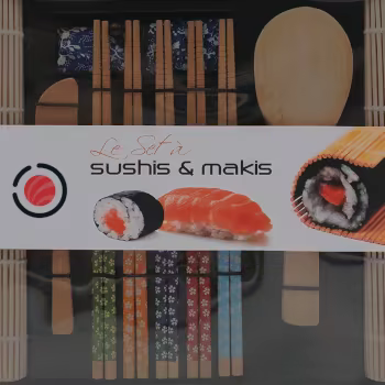 Herramientas para preparar sushi
