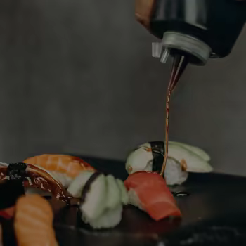 Salsas para acompañar el sushi