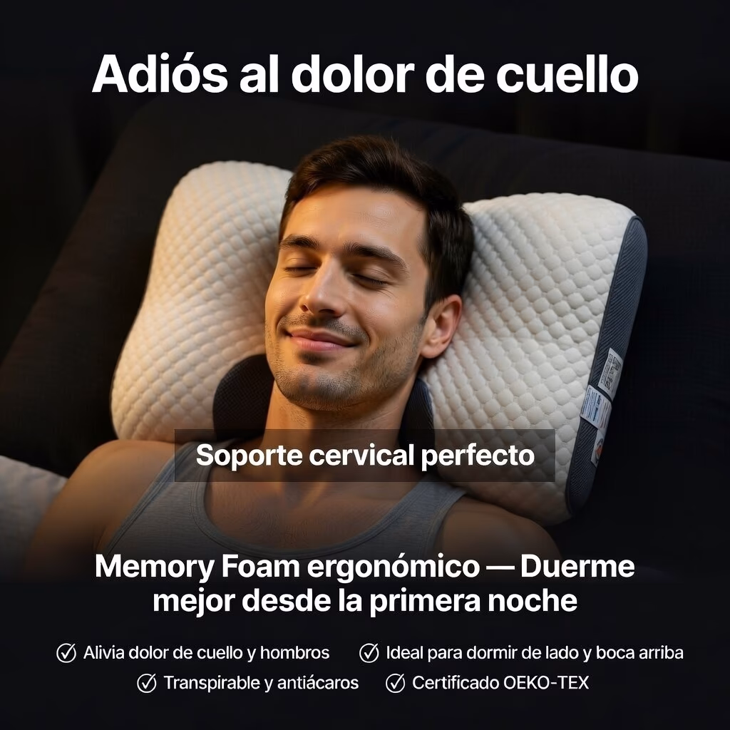 Antes: cuello tenso